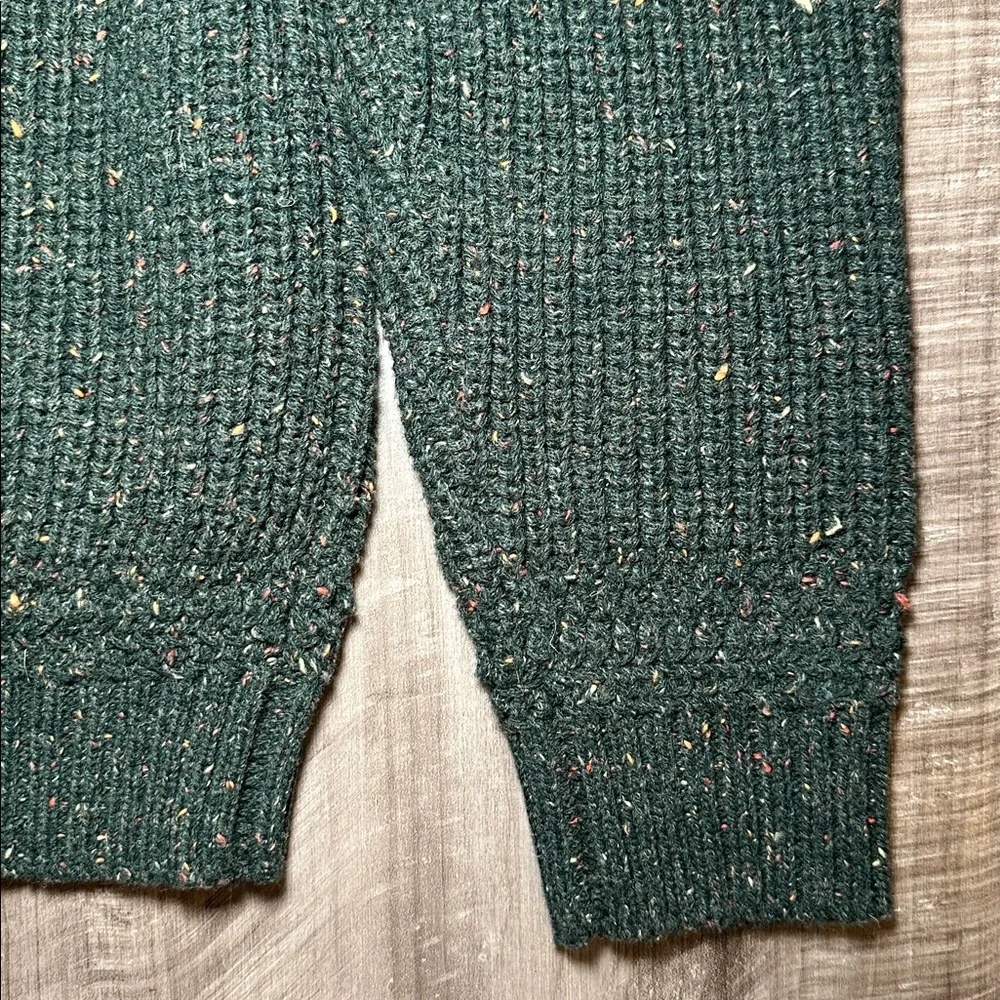 Hunter Shawl Collar Hunter Green Cardigan Sweater - Medium - Picture 3 of 7